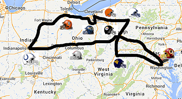 Football Roadtrip 2013