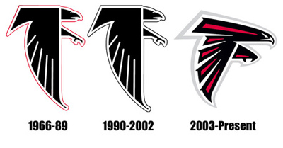 Les logos des Falcons de 1966  maintenant