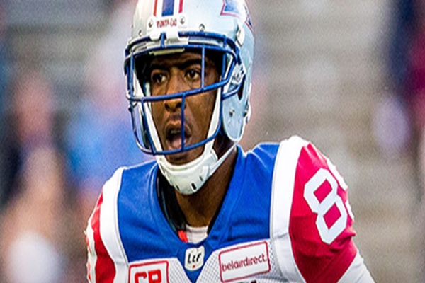 Duron Carter, libéré par les Alouettes de Montréal