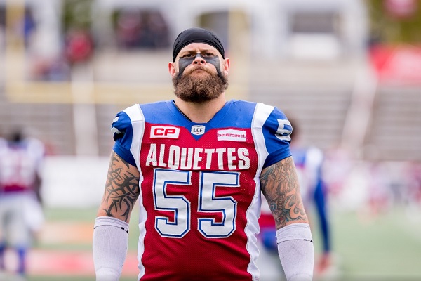 Gabriel Knapton, des Alouettes de Montréal
