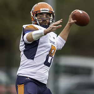 Le QB des Corsaires auteur de 2 TD