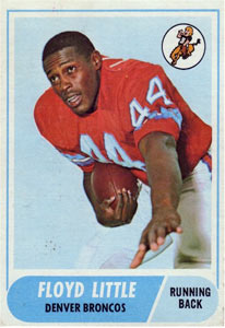 Floyd Little, la premire star des Broncos