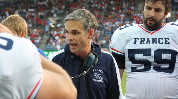 Larry Legault motive ses joueurs