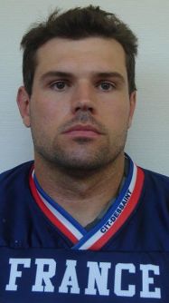 Nicolas Prevost, capitaine et Linebacker