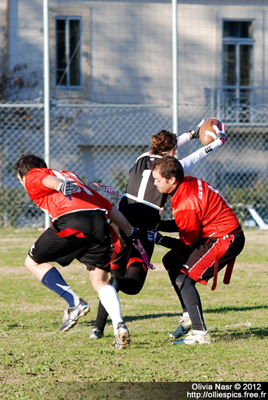 Les dfenses ont jou un rle important lors du match Wildcats - Argonautes