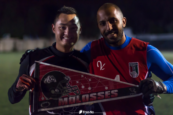 Les Molosses ont connu la saison dernire une premire exprience internationale, en amical face au Koweit