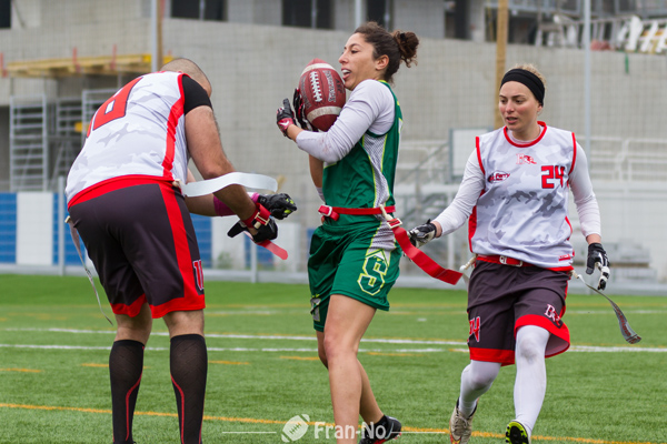 Meryl Dubertrand et les Sphinx face aux Bulldogs