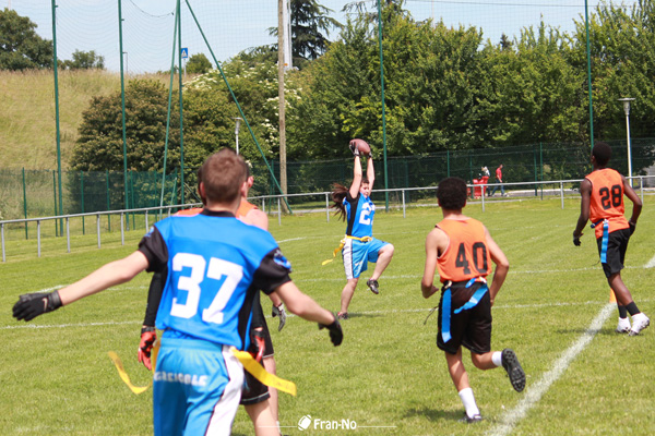 Touchdown au fminin pour les Diables Bleus