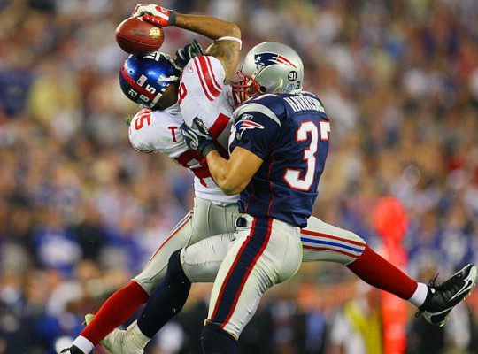 David Tyree et Rodney Harrison