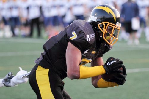 Anthony Mahoungou capte le 1er TD