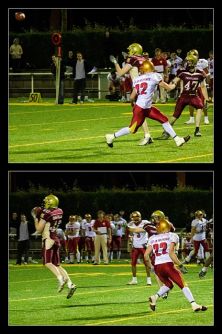 La seconde <span class='glossary'><a href='/glossaire#interception'>interception</a><span class='explanation'><b>Interception</b><br/>passe du <span class='glossary'><a href='/glossaire#quarterback'>QB</a><span class='explanation'><b>Quarterback</b><br/>c'est le stratge de l'quipe. Il dcide des tactiques avec ses coachs. Il est charg de transmettre la balle  ses coureurs et de distiller les passes  ses receveurs.</span></span> rattrape par un dfenseur (un adversaire).</span></span> de B. Barraud