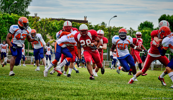 Le runningback Mickael Konat