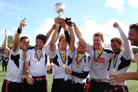 Les Autrichiens, champions du Monde 2012 de Flag