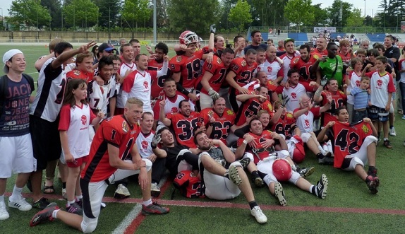 Les Warriors : champions D3 Sud