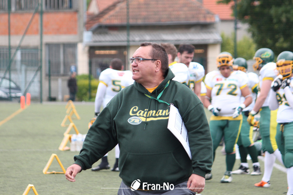 Martin Ricard, coach des Camans