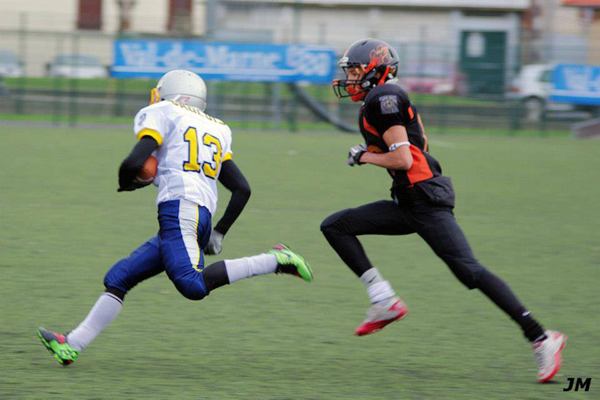 Un jeune du SEFA lors d'un match des Mtores