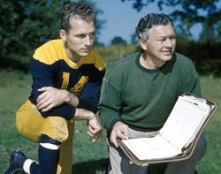 Don Hutson et Curly Lambeau en 1947