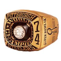 La 1re bague de champions des Steelers