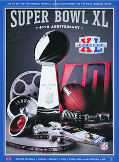 Le programme du Super Bowl XL