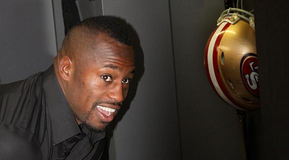 Vernon Davis, un tight-end trs sympathique.