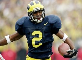 Woodson sous le maillot de Wolverines