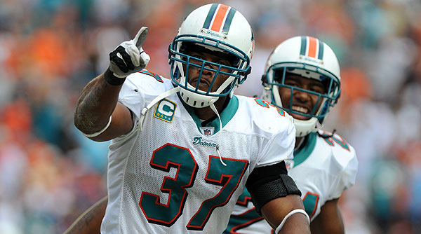 Yeremiah Bell exulte après une interception