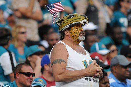 Un fan des Jaguars