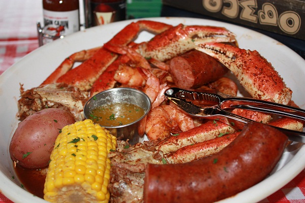 Un exemple de plat cajun