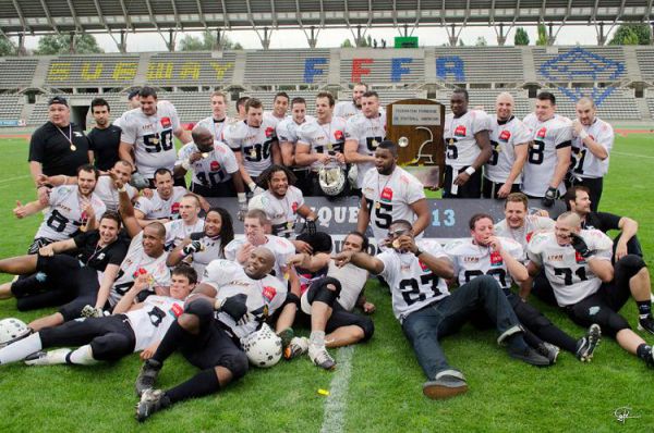 Les Black Panthers champions de France elite 2013