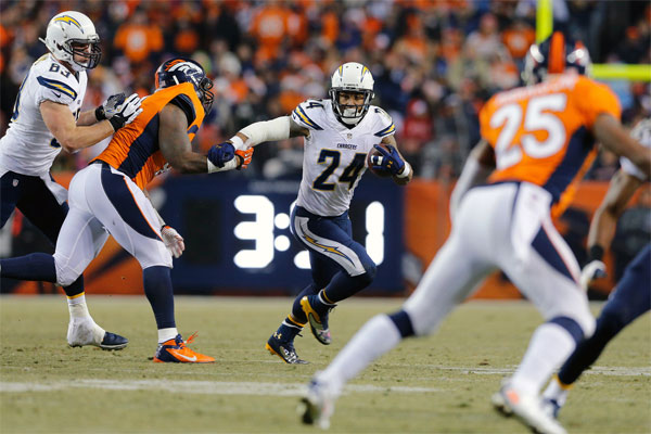 Ryan Mathews avait fait très mal aux Broncos en Week 15