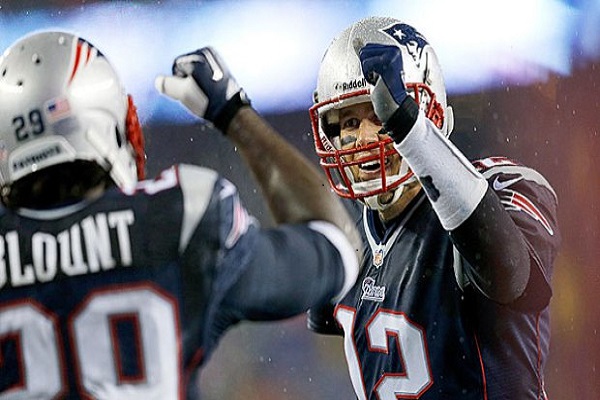 Victoire pour Brady et Blount