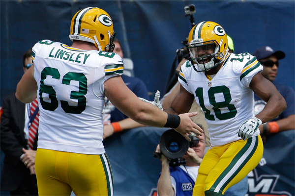 Première victoire pour les Packers