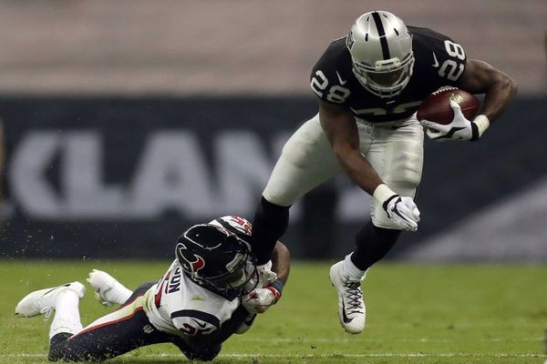 Latavius Murray jouera un rôle primordial dans l'attaque des Raiders ce samedi