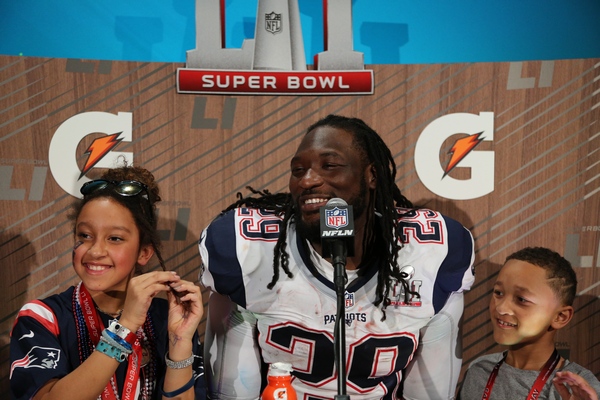 LeGarrette Blount en famille