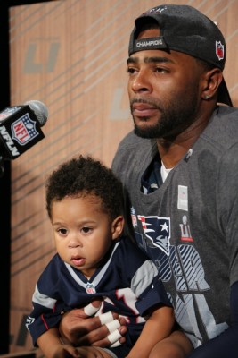 Malcom Butler en famille