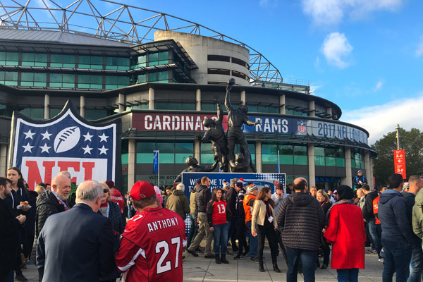 Twickenham : le temple du rugby aux couleurs NFL