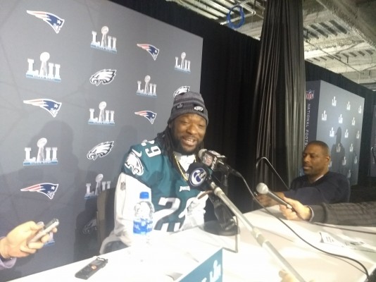 Blount tout sourire avant d'affronter ses anciennes couleurs