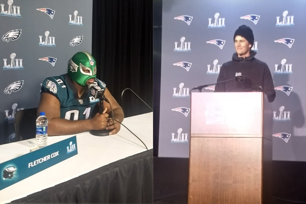 Cox et Brady ont mis l'ambiance durant cette journée