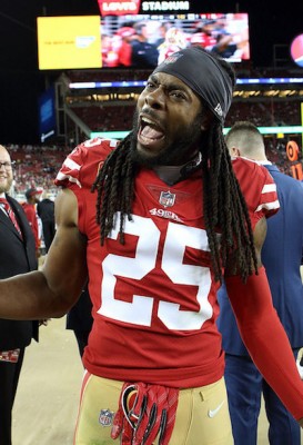 Richard Sherman fte la victoire
