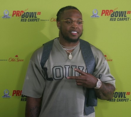 Derrick Henry sur le tapis rouge