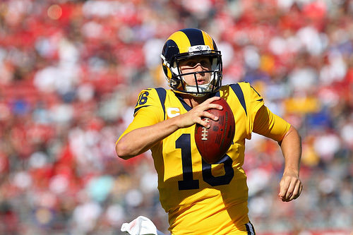 Jared Goff en roue libre