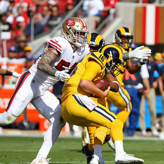 Jared Goff sack