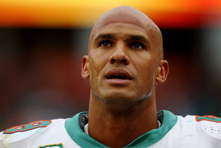 Jason Taylor sous son maillot ftiche