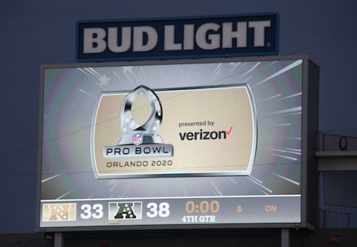 L'AFC remporte le Pro Bowl 2020
