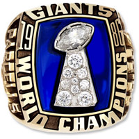 La premire bague des Giants