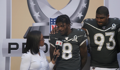 Lamar Jackson et Calais Campbell - MVPs du Pro Bowl 2020