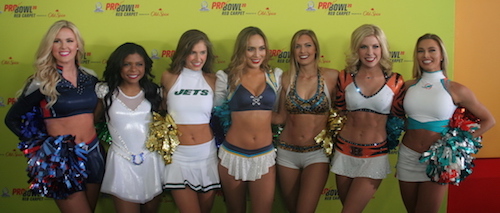 Les Cheerleaders du Pro Bowl 2020 (2/3)