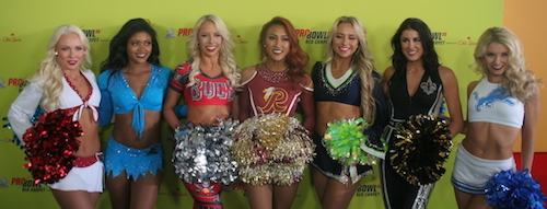 Les Cheerleaders du Pro Bowl 2020 (3/3)