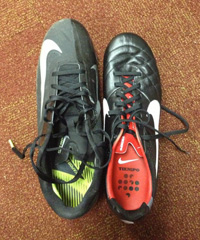 Les crampons de Kai Forbath