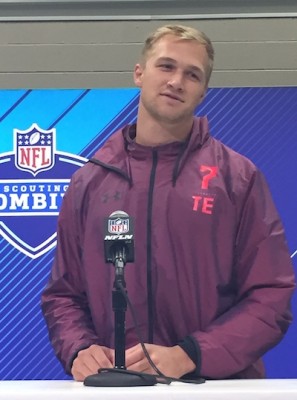 Mike Gesicki (Penn State), roi du NFL Scouting Combine 2018